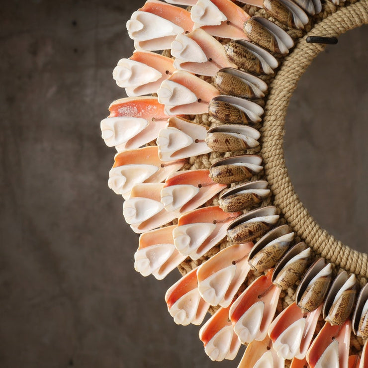 The Tiger Conch  Necklace - Papua Necklace - Decorative Shell Necklace